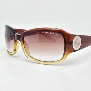 Armani Exchange AX062/S DC55F Brown Fade Frame Brown Gradient Lens Sunglasses 57